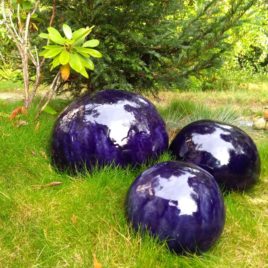 ceramiczna kula ogrodowa