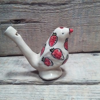 gwizdek ceramiczny gliniany na wode