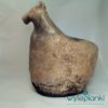 Rzeźba ceramiczna raku Koń handmade wylepianki