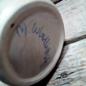 kubek ceramiczny serca hand made