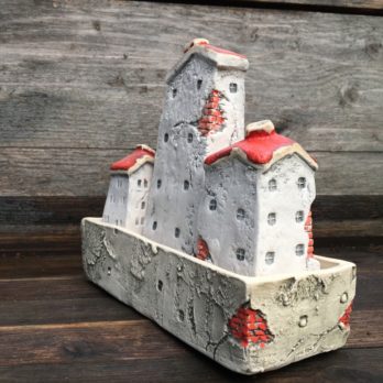 ceramiczny nawilżacz powietrza domki